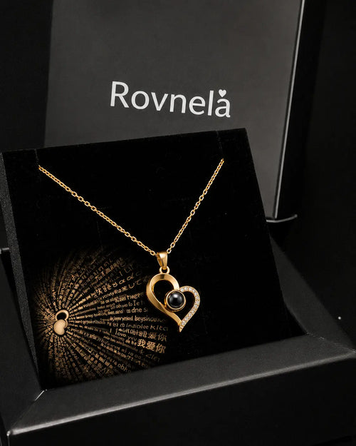 Rovnela 100 Dilde seni seviyorum kolye Rovnela