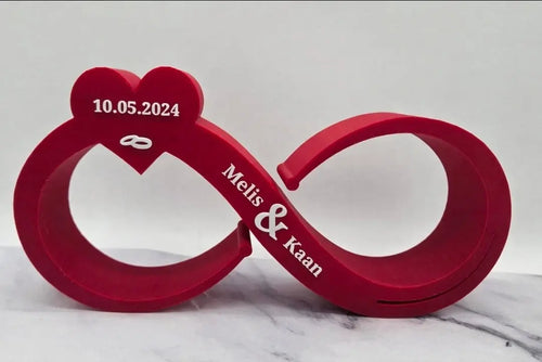 Rovnela Kişiye Özel Sonsuzluk Aşk Dekoru Rovnela